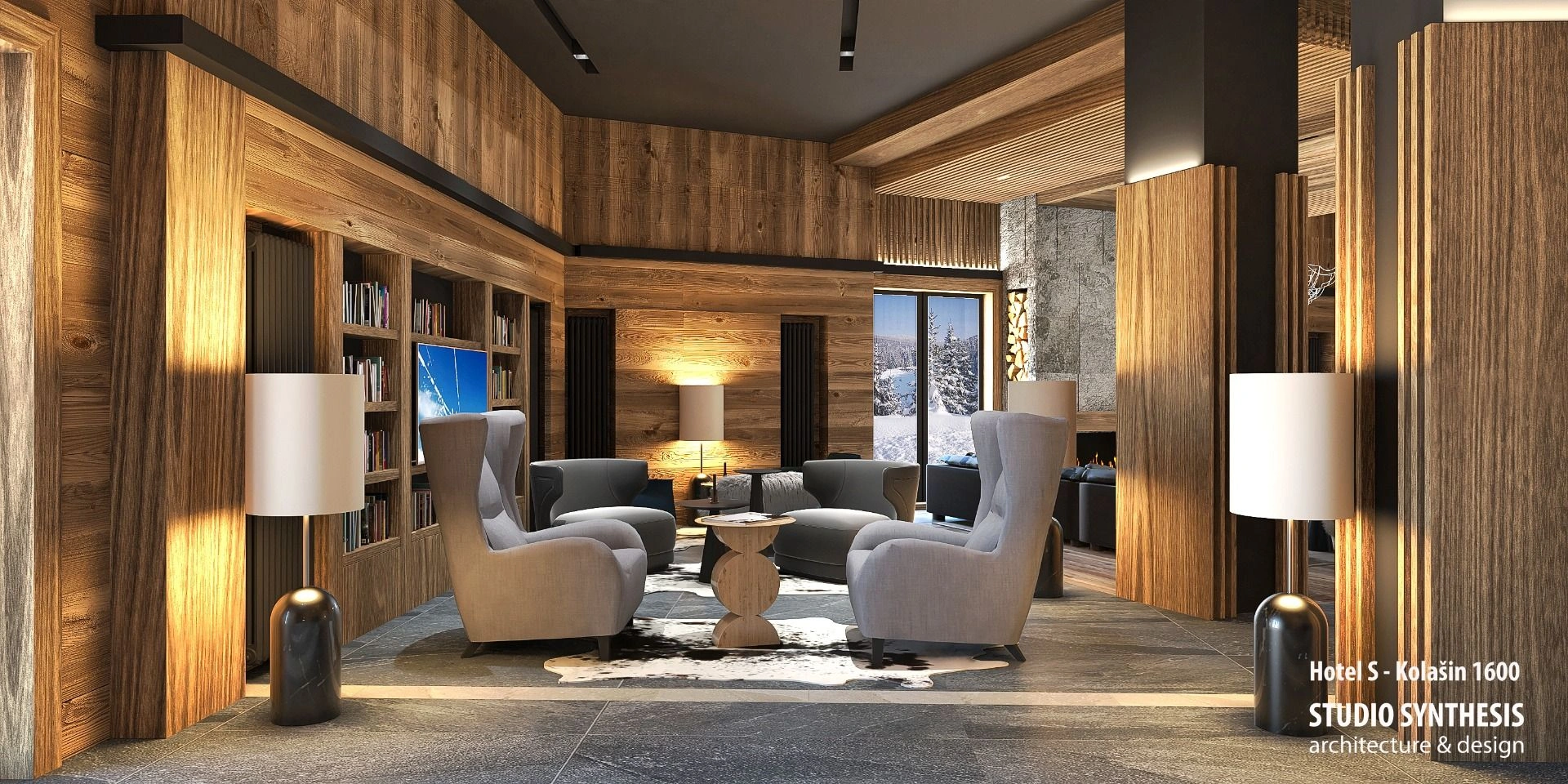 Luxury hotel complex in largest ski cluster of Montenegro