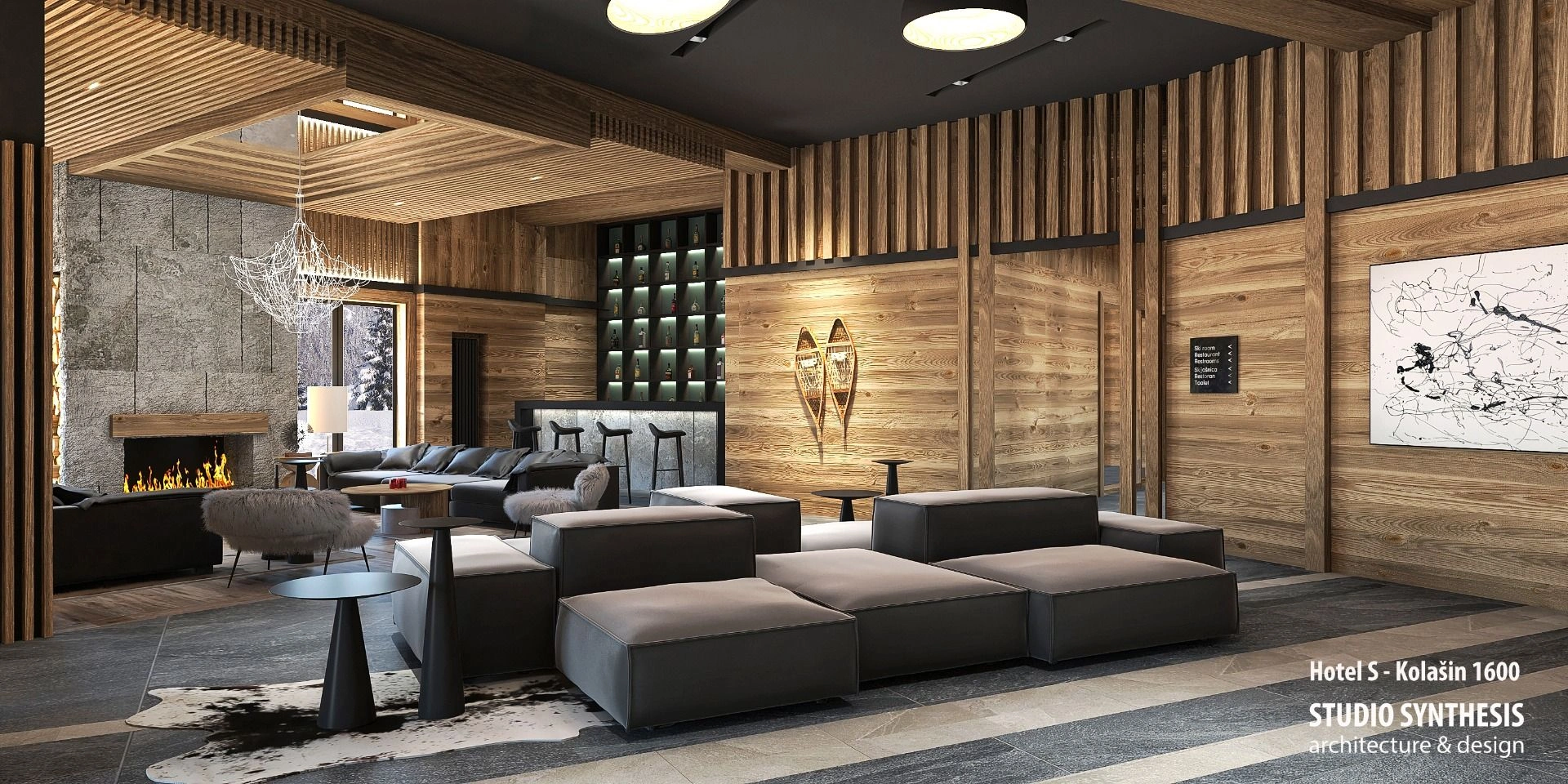 Luxury hotel complex in largest ski cluster of Montenegro