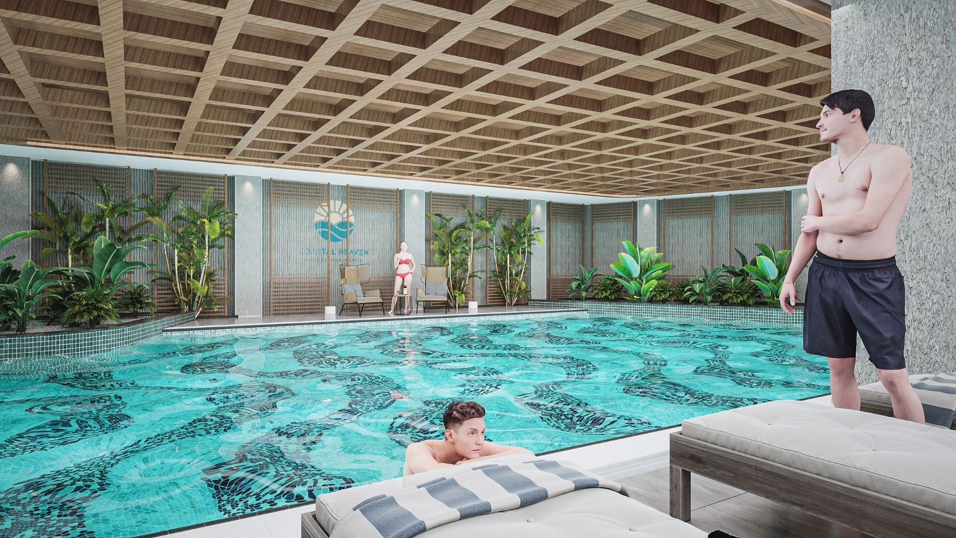 Complejo residencial de élite en la costa oeste