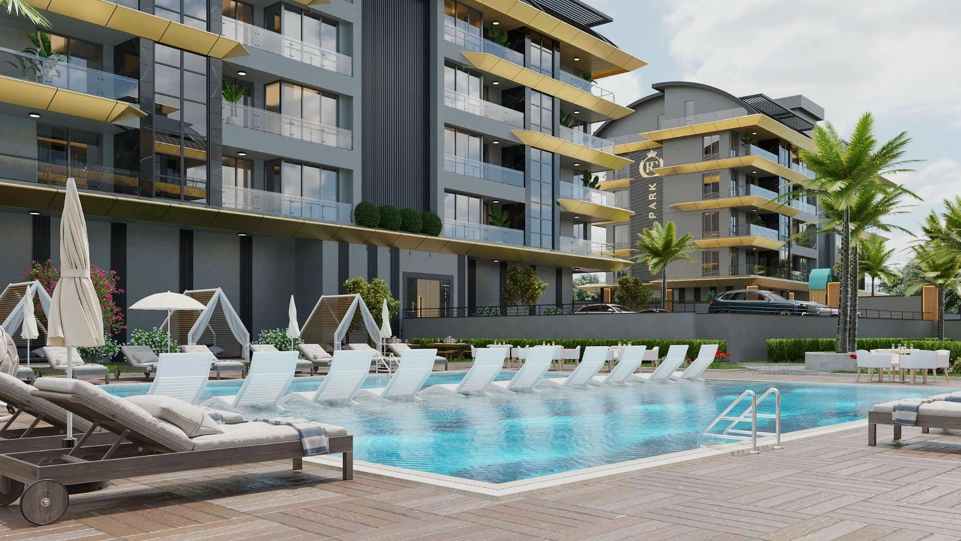 Luxury project 200 meters from the sea Alanya