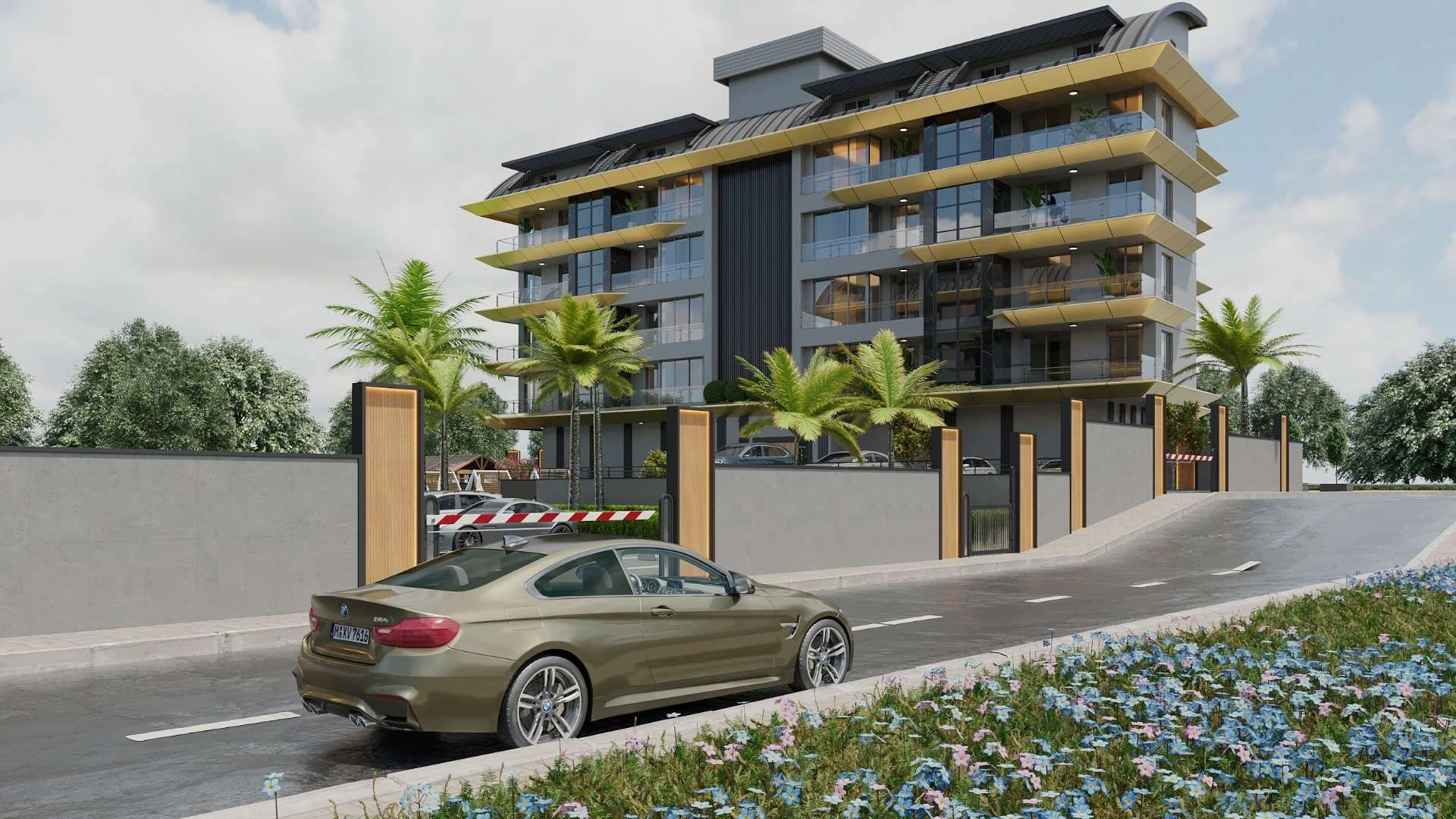 Luxury project 200 meters from the sea Alanya