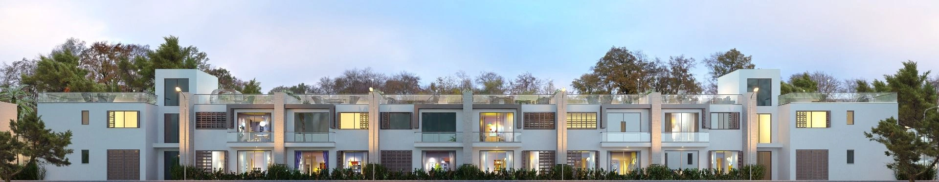 A unique residential complex in the picturesque area of Iskele