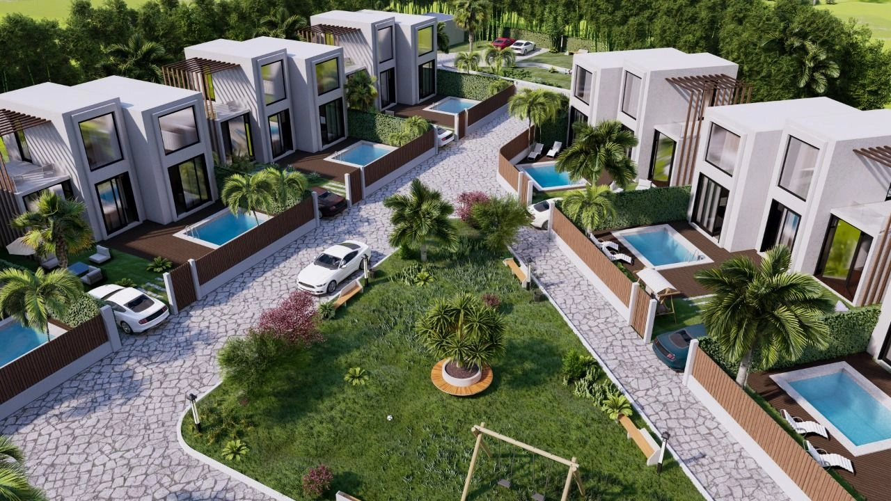 Complex of villas in the village of Chakvi