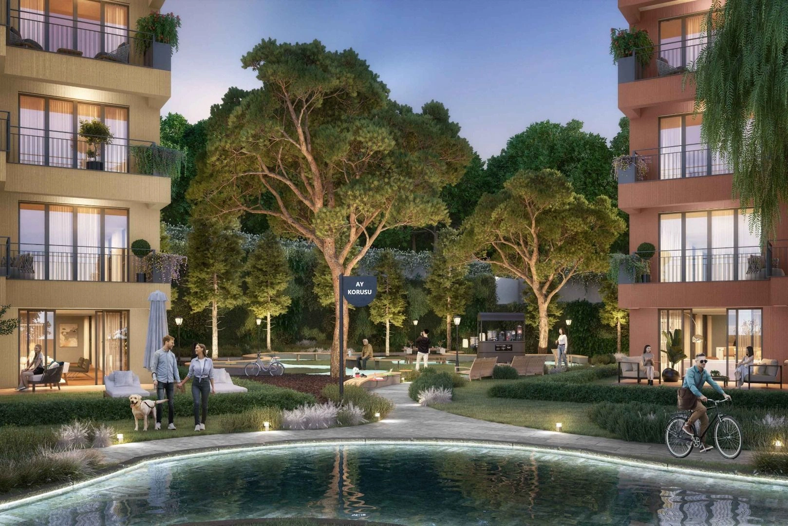 Complejo residencial exclusivo en la parte asiática de Estambul