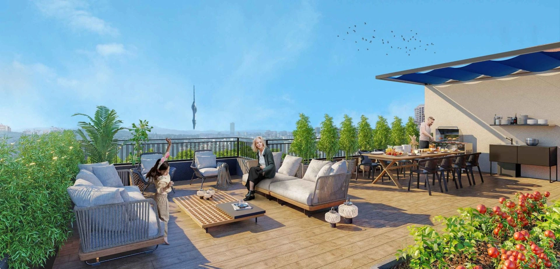 Complejo residencial exclusivo en la parte asiática de Estambul