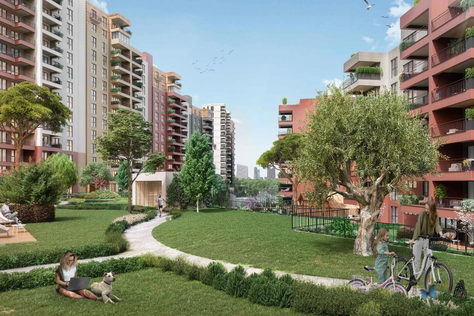 Complejo residencial exclusivo en la parte asiática de Estambul