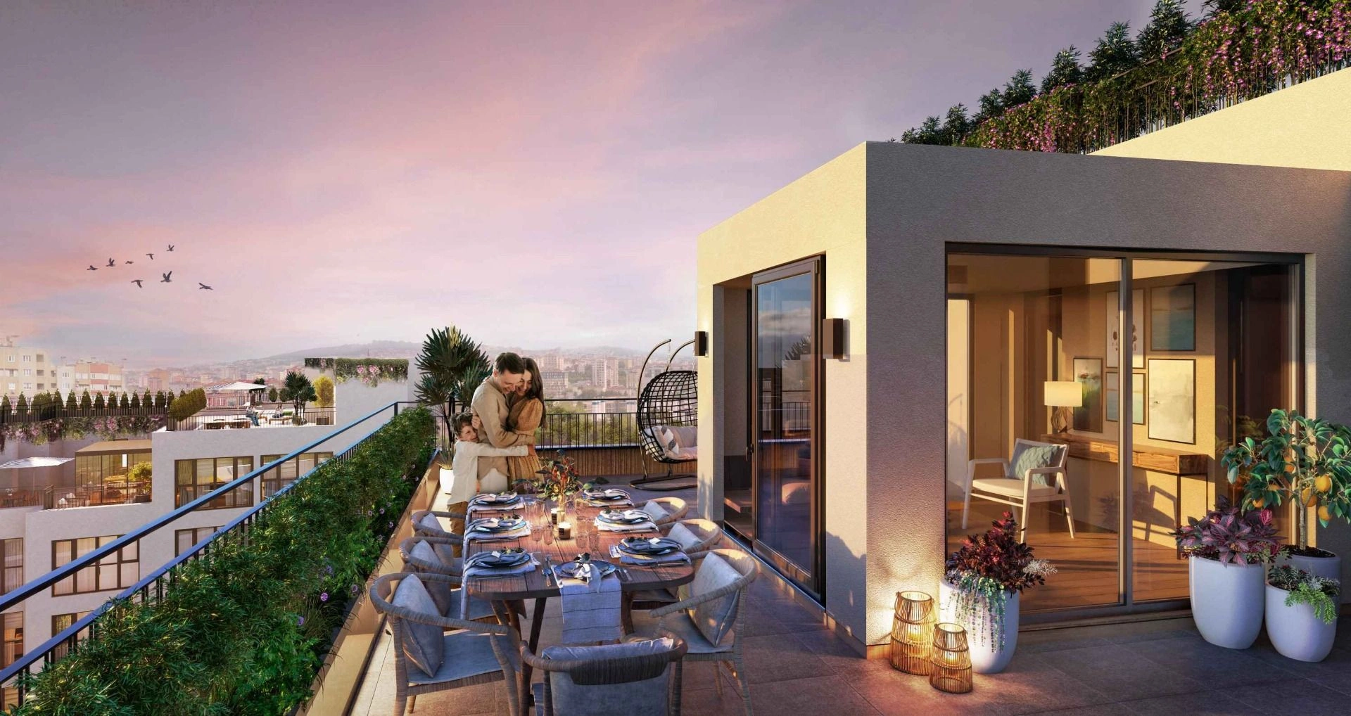 Complejo residencial exclusivo en la parte asiática de Estambul