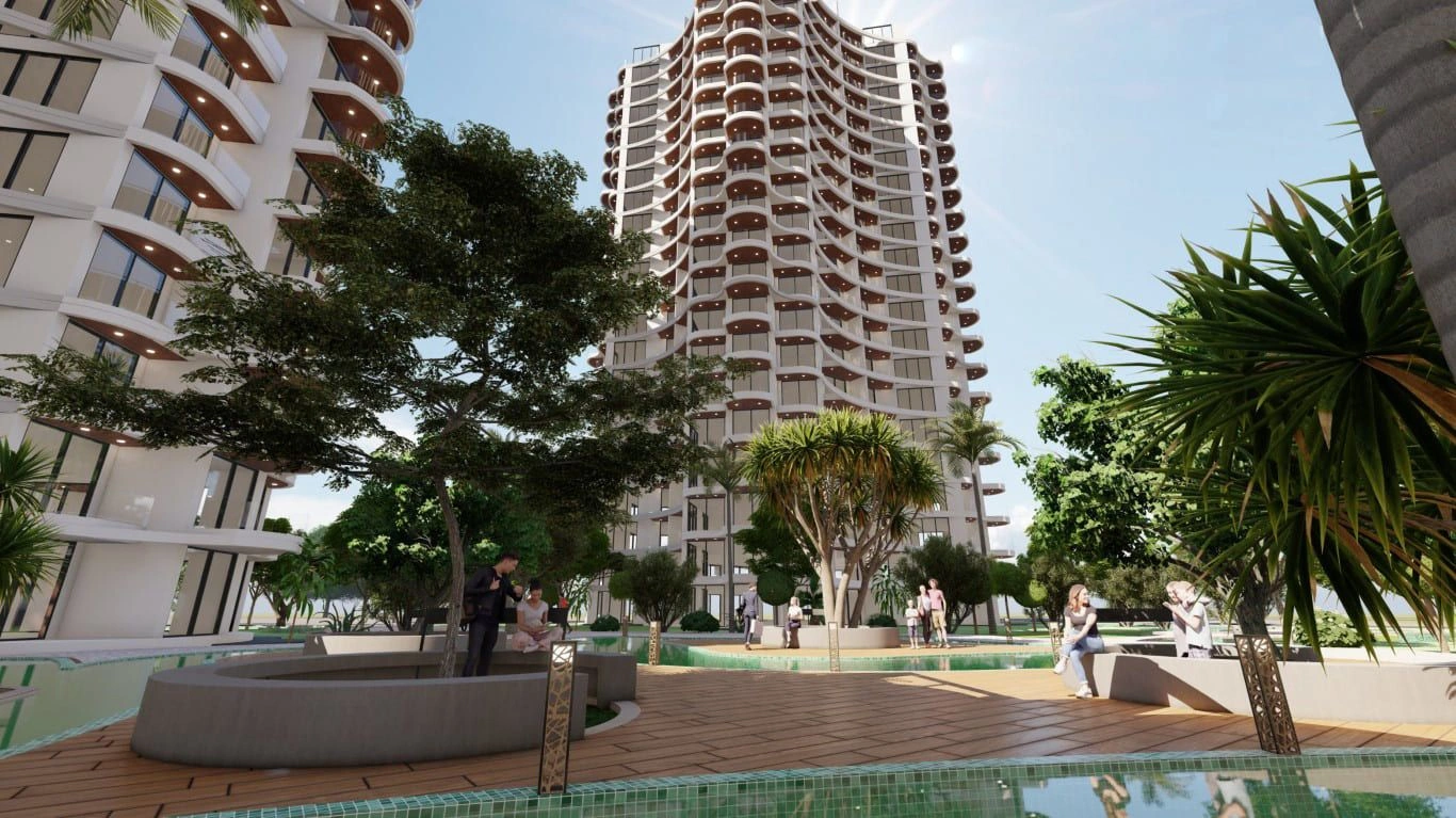 Complexe résidentiel moderne de type hôtelier