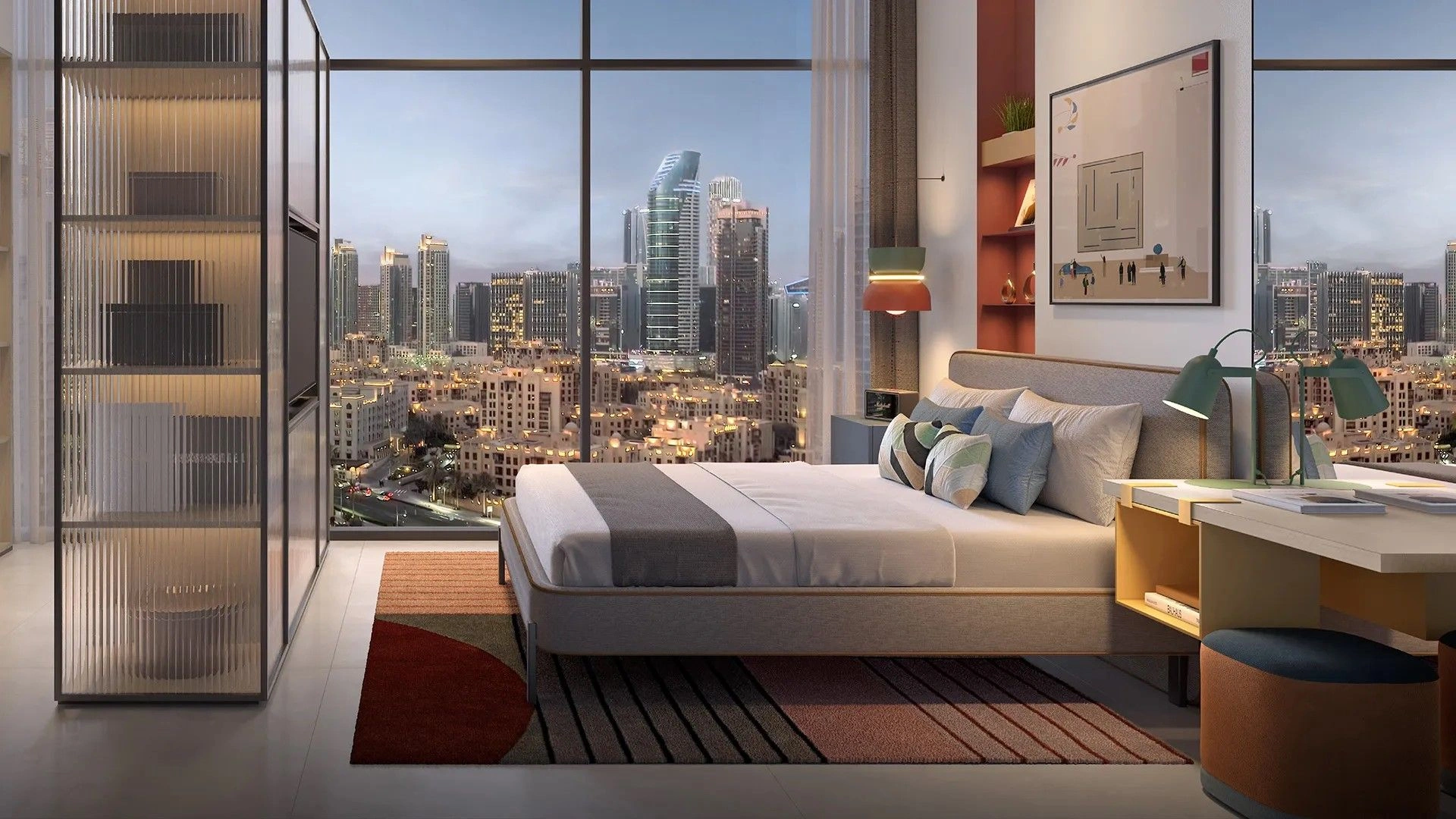 Luxurious complex in heart of emirate Dubai