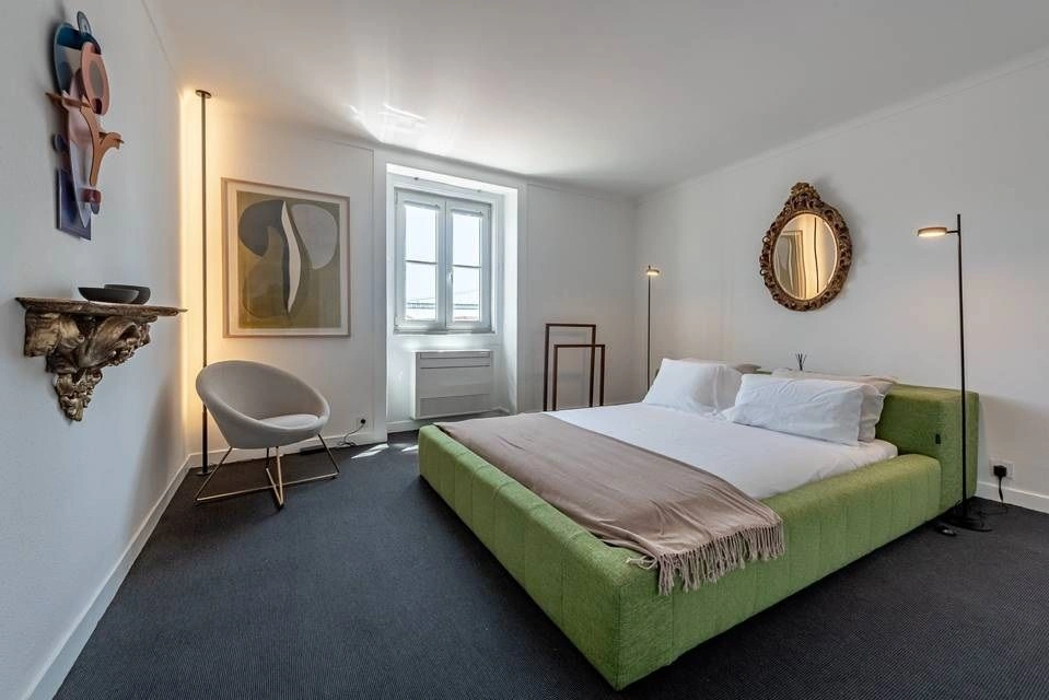 بنتهاوس 4+1 مطل على النهر في لشبونة، البرتغال