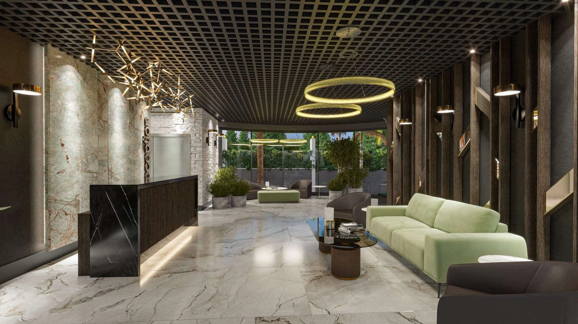 مجتمع آپارتمانی لوکس در آنتالیا