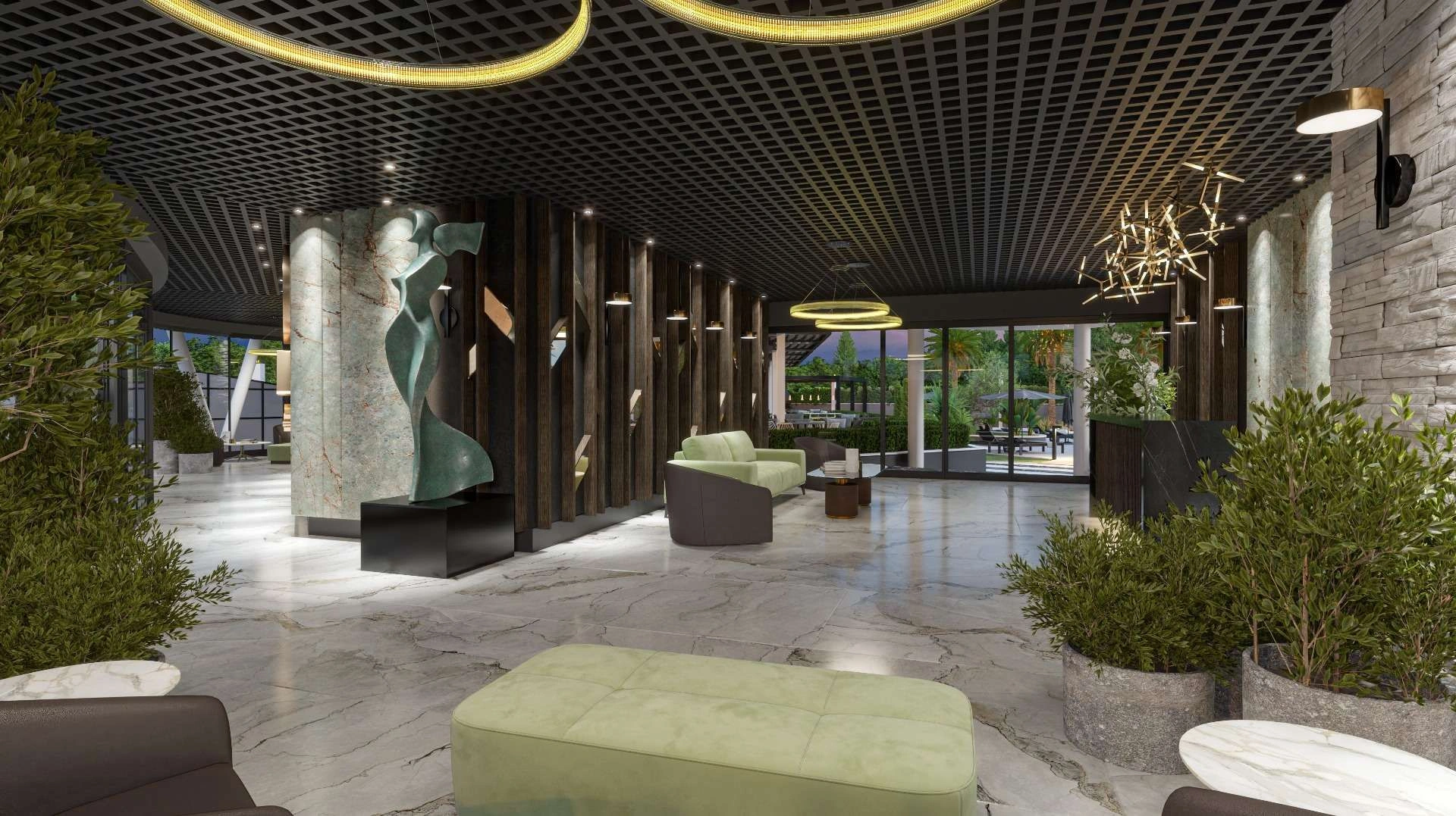 مجتمع آپارتمانی لوکس در آنتالیا