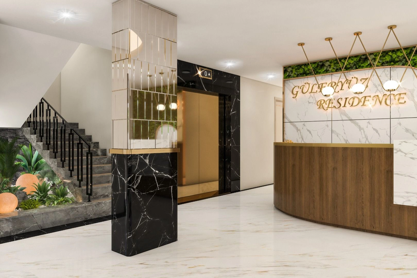 Alanya'nın Payallar bölgesindeki kompleks