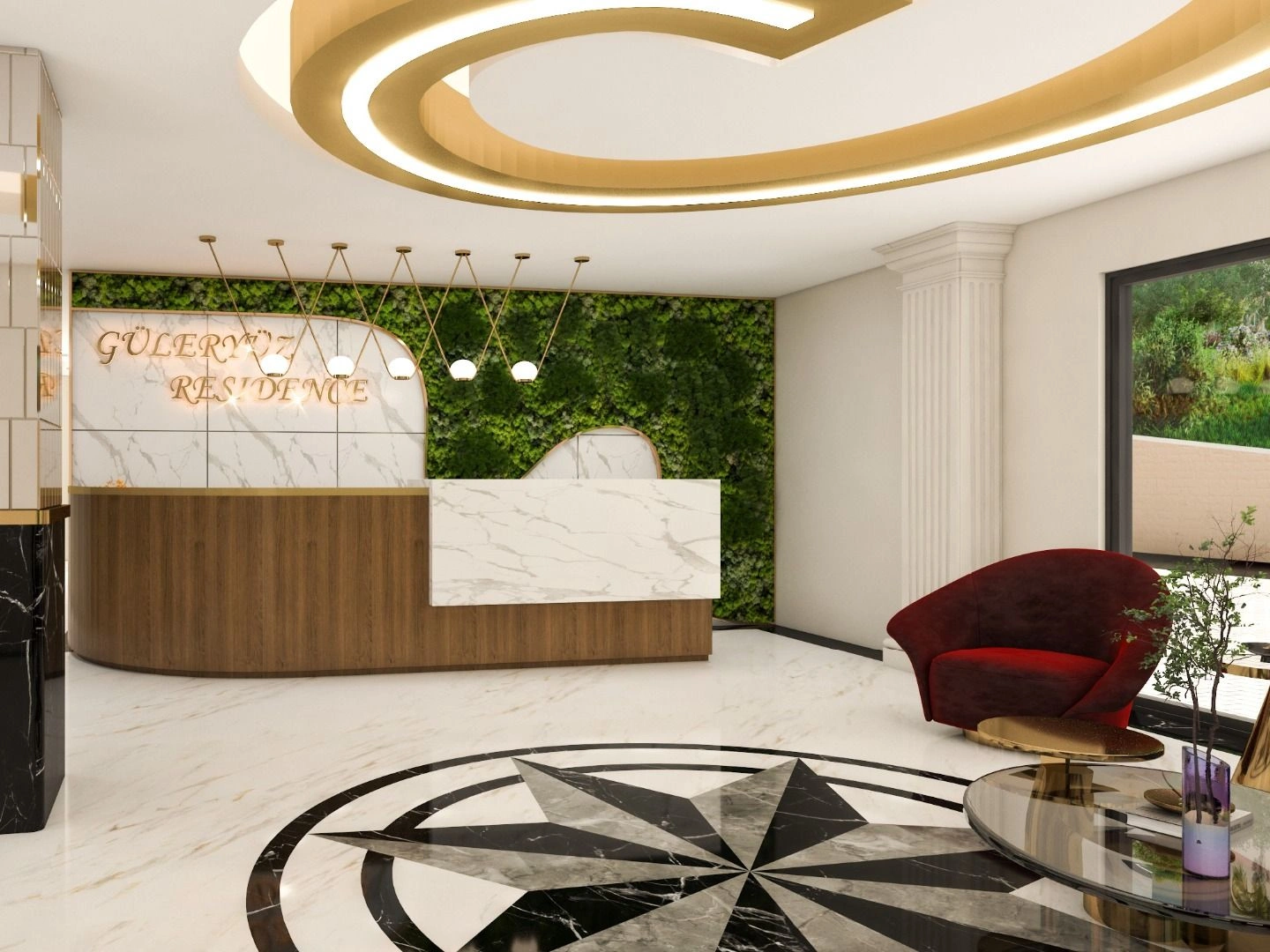 Alanya'nın Payallar bölgesindeki kompleks