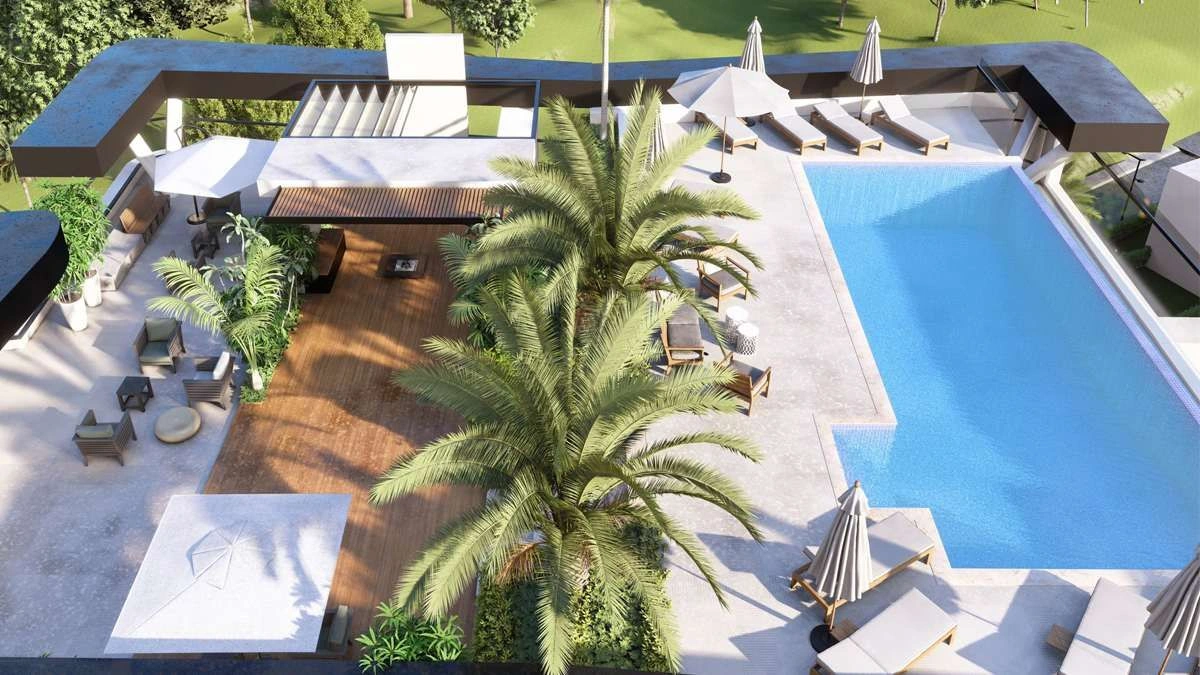 مجتمع آپارتمانی نزدیک لانگ بیچ، قبرس شمالی