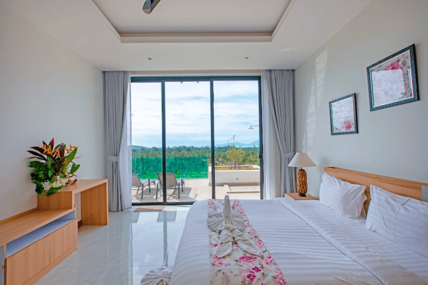 Complex of luxury villas in the center of Koh Samui