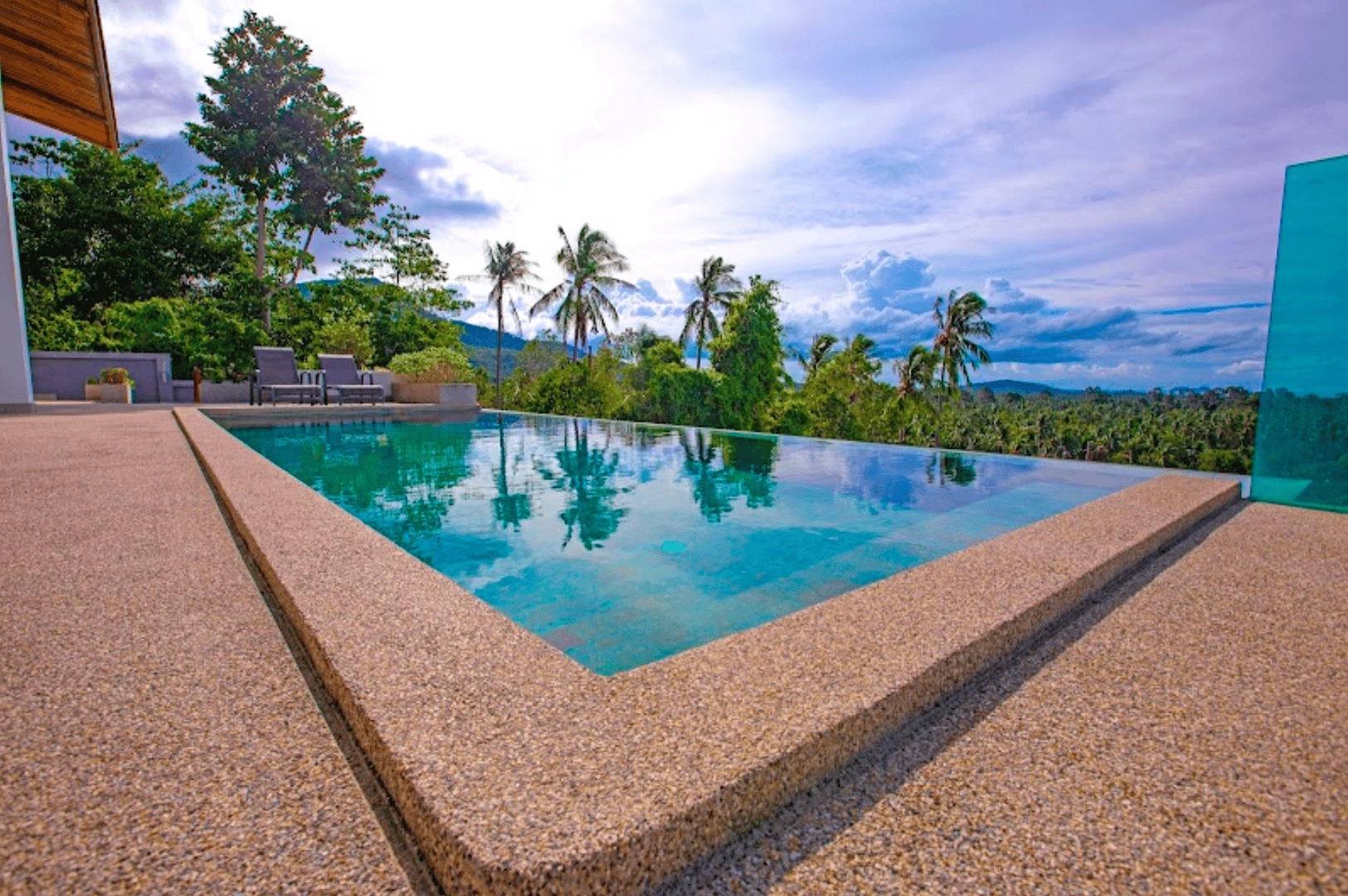 Complex of luxury villas in the center of Koh Samui