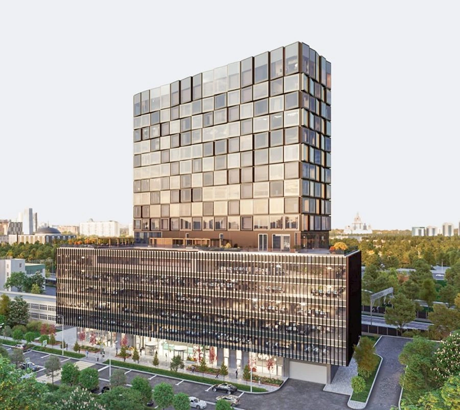 莫斯科库图佐夫大街的多功能综合体