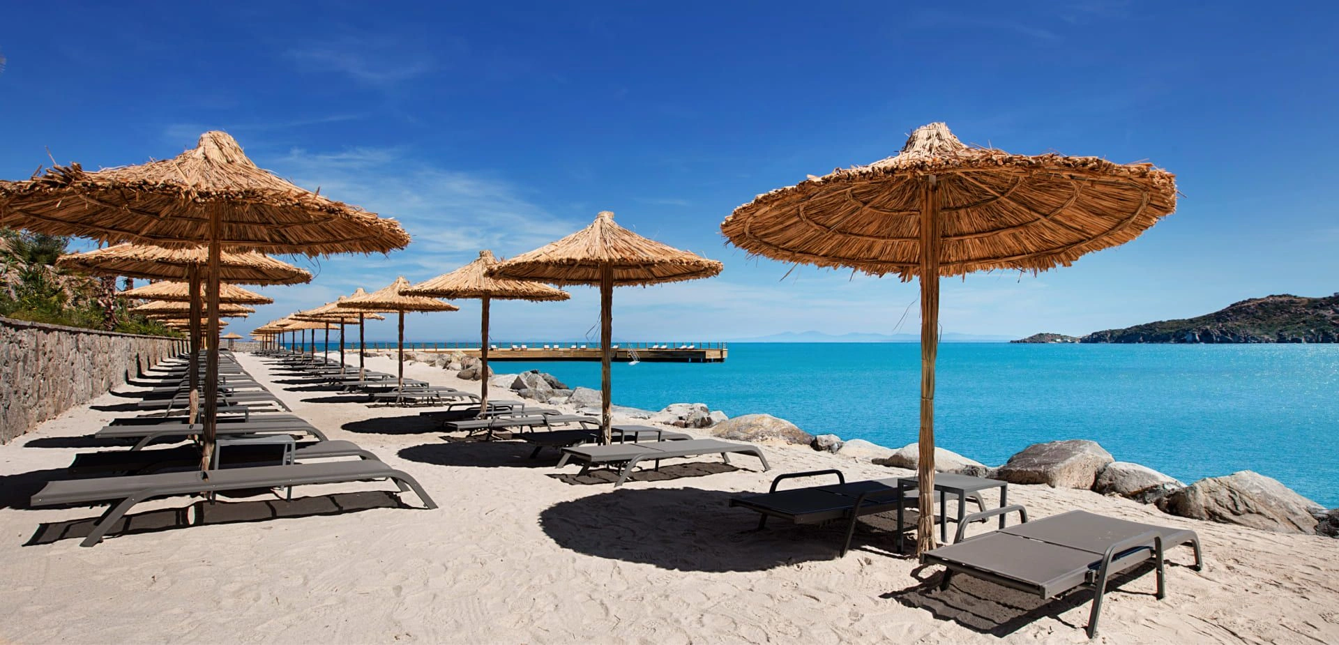 Proyecto lujoso en la bahía costera de Bodrum