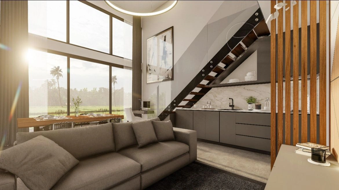 Ergonomic apartments in Canggu