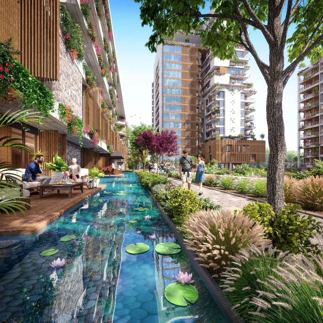 Complex in Cekmekoy area of Istanbul