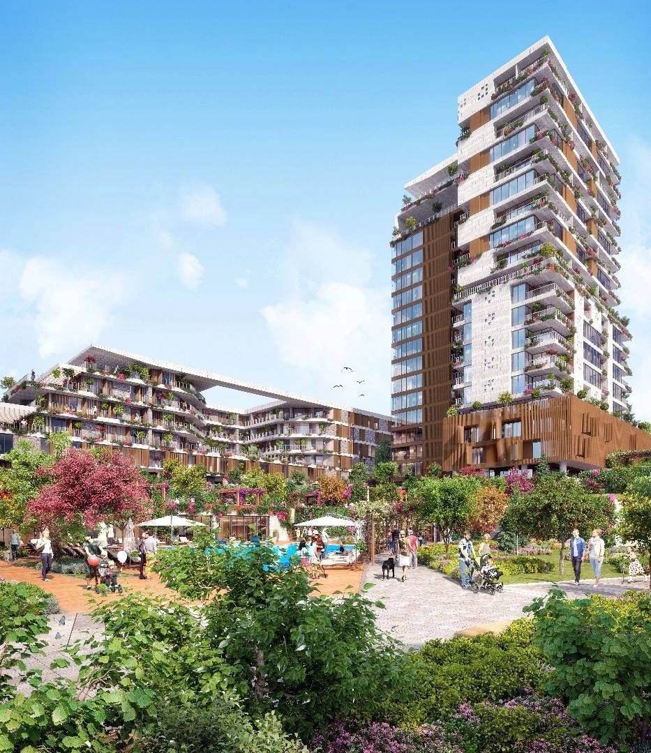 Complex in Cekmekoy area of Istanbul