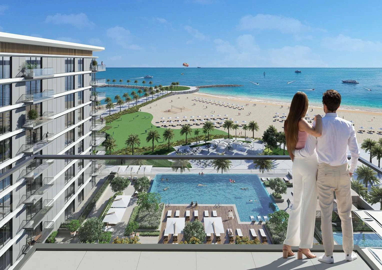 Otel hizmetleri sunan yeni konut kompleksi