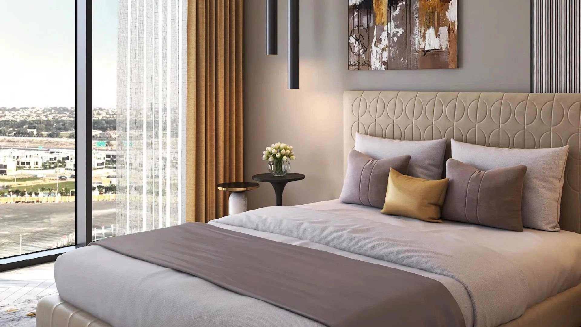 New premium residential complex in the Damac Hills area
