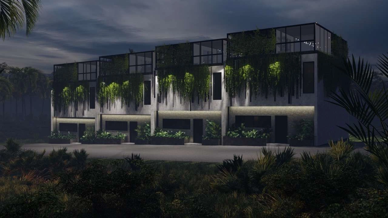 مشروع 4 تاونهاوس في منطقة كانغو، بالي