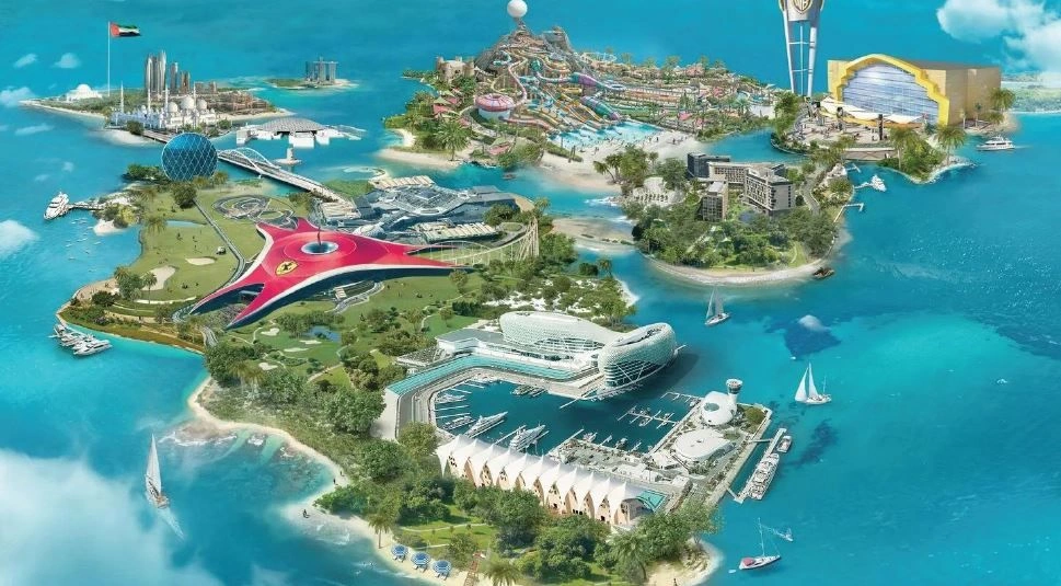 Luxury project on Yas Island in Abu Dhabi