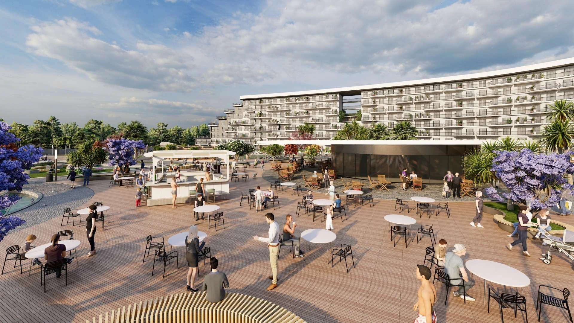 Premium-class complex in Antalya city of Turkey