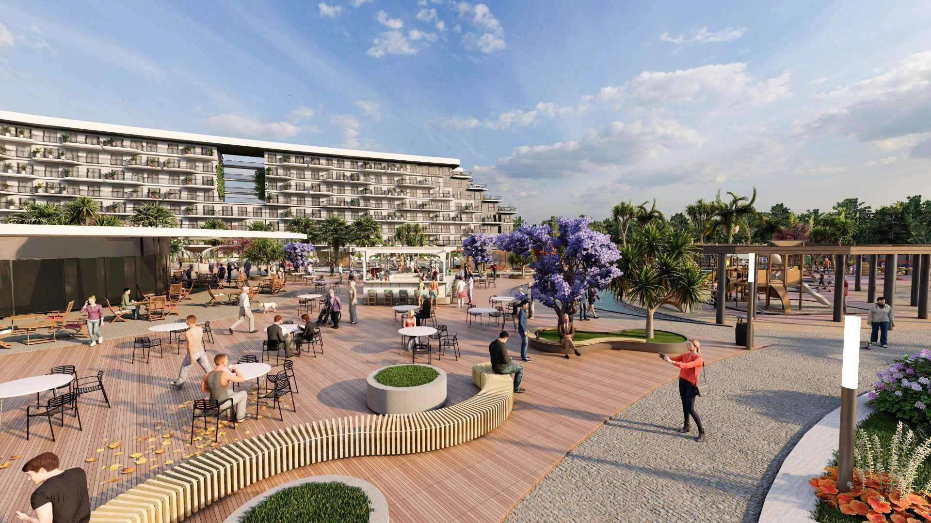 Premium-class complex in Antalya city of Turkey
