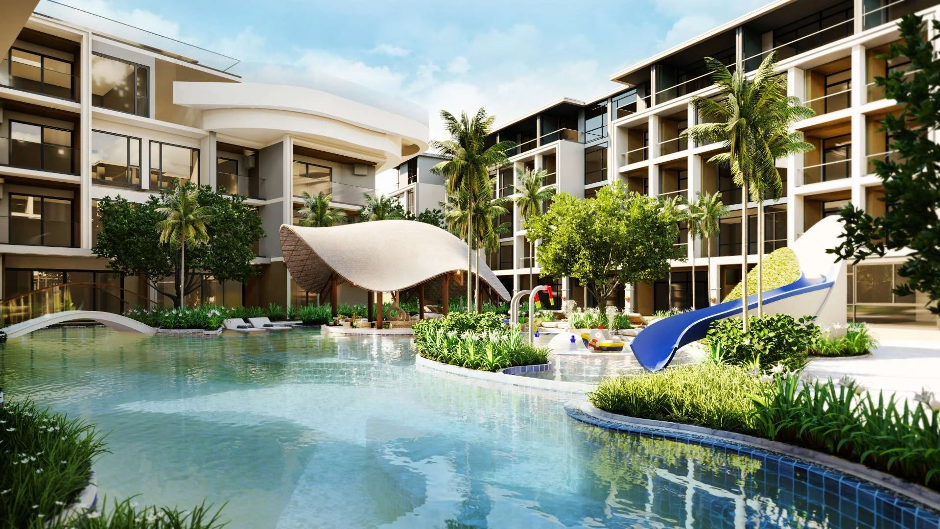 New complex of ultra-modern apartments in Phuket
