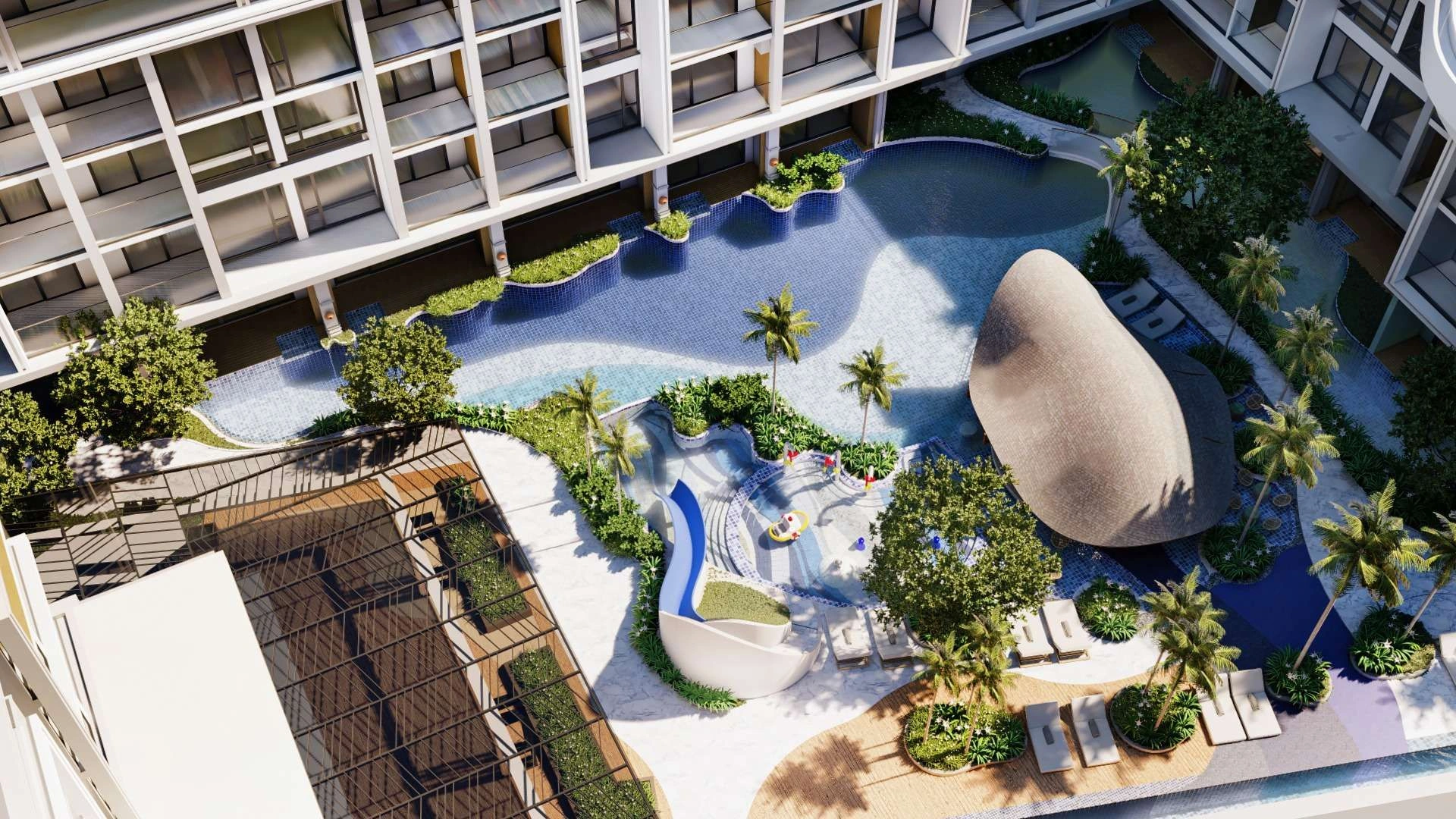 New complex of ultra-modern apartments in Phuket