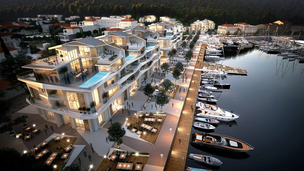 Elite resort in heart of Kotor bay, Montenegro