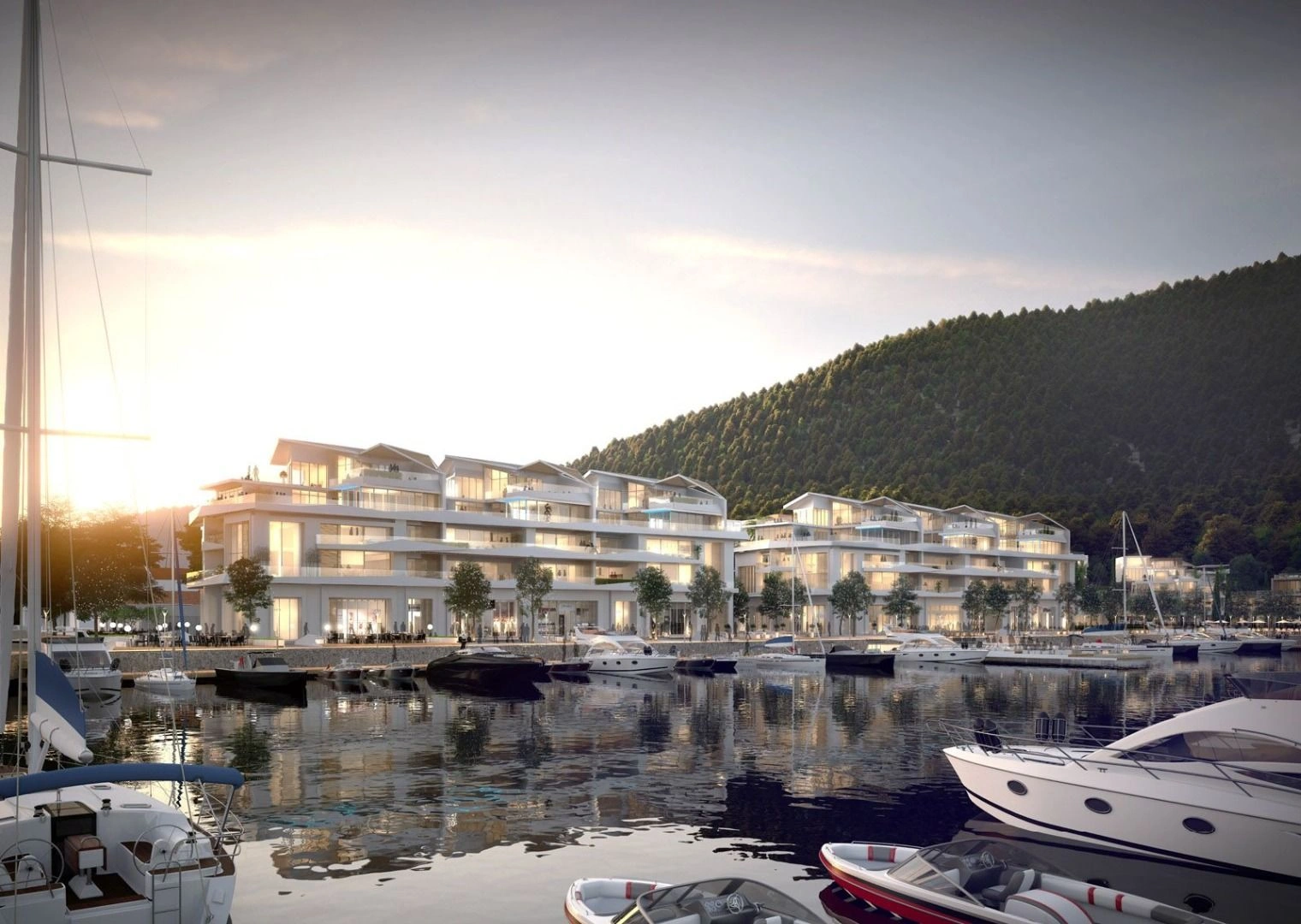 Elite resort in heart of Kotor bay, Montenegro