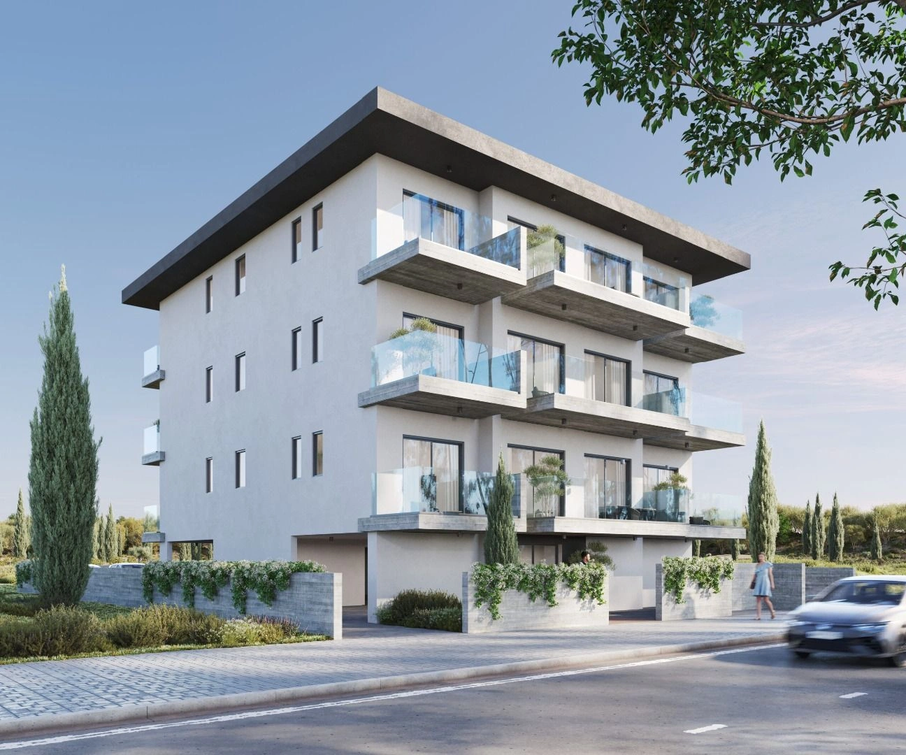 Complex in Paphos, 9 exquisite apartments