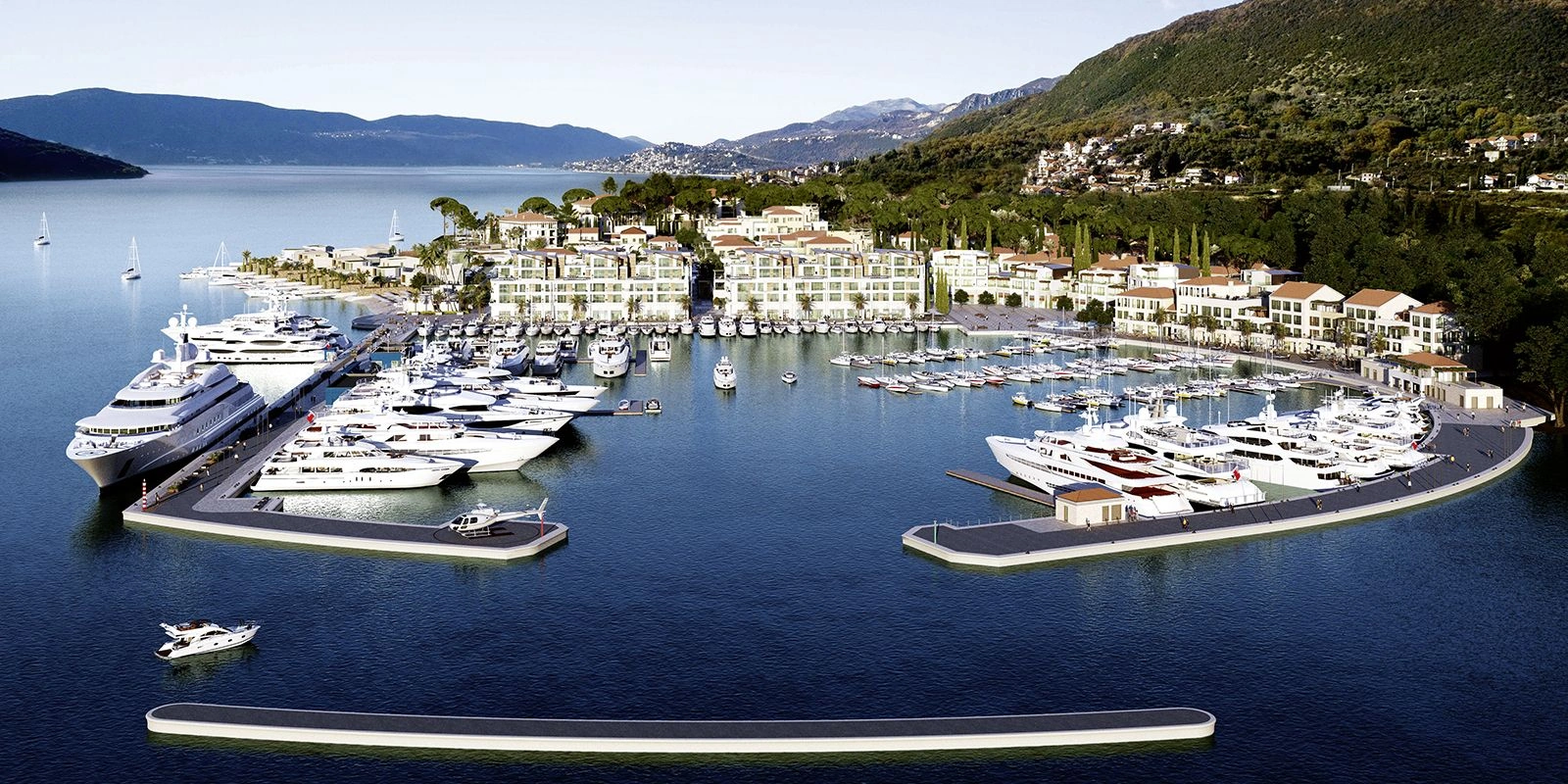 Elite resort in heart of Kotor bay, Montenegro