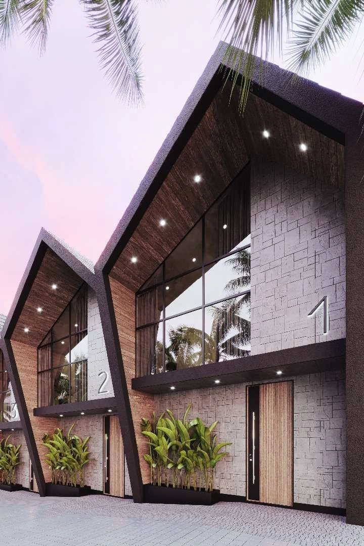 Premium complex of 10 two-bedroom townhouses