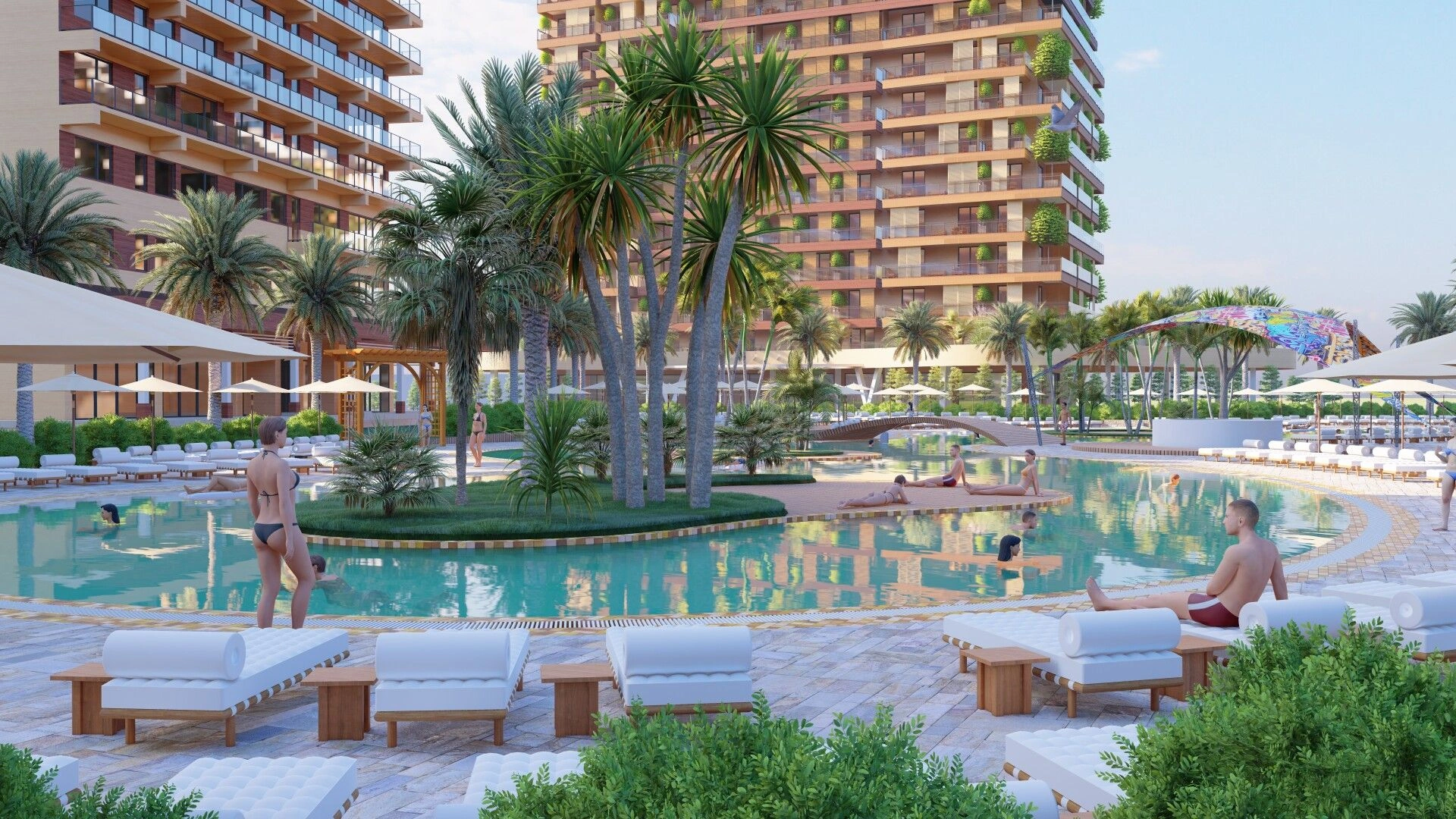 Nouveau complexe résidentiel et hôtelier de luxe à Batoumi