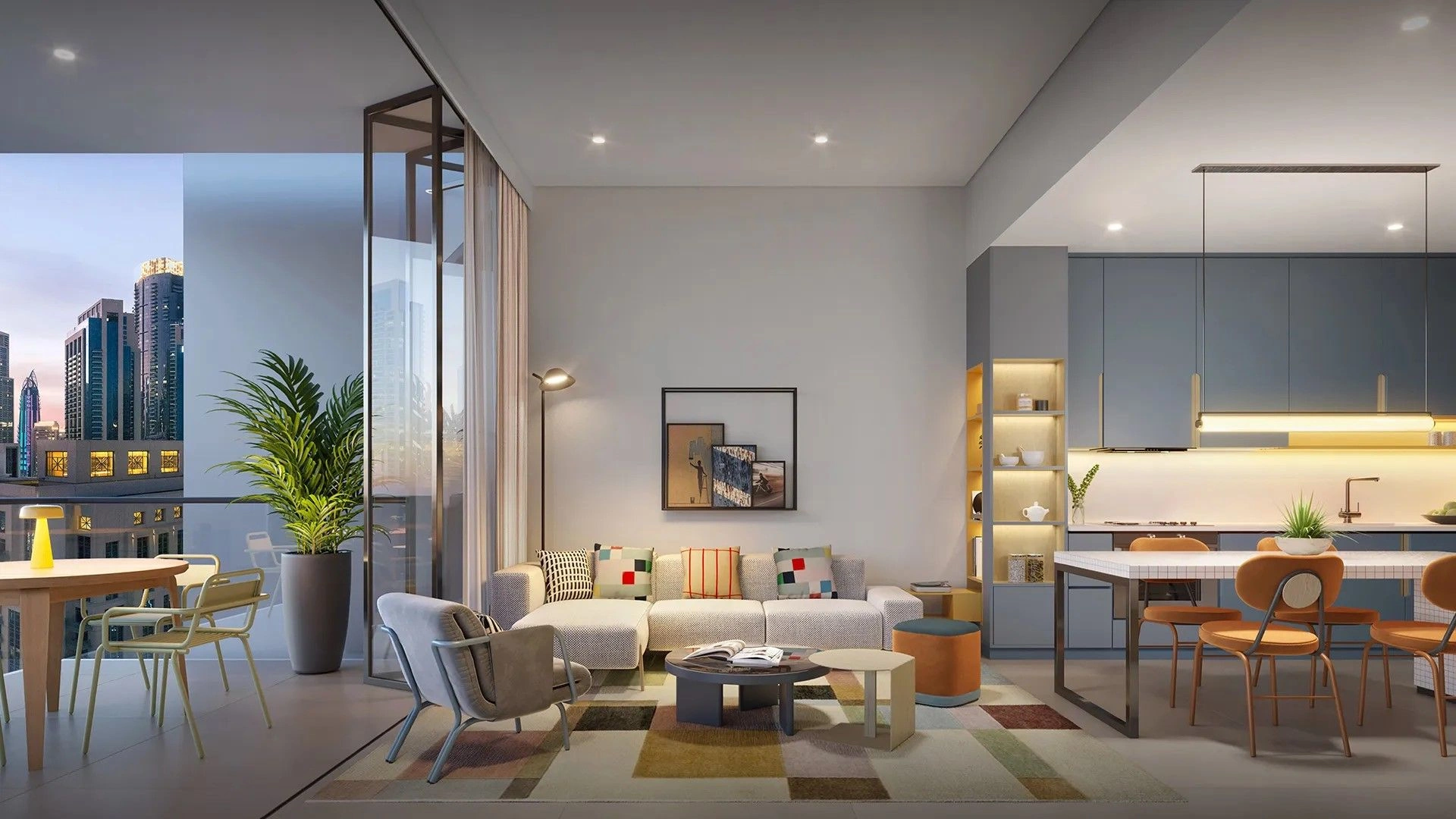 Luxurious complex in heart of emirate Dubai