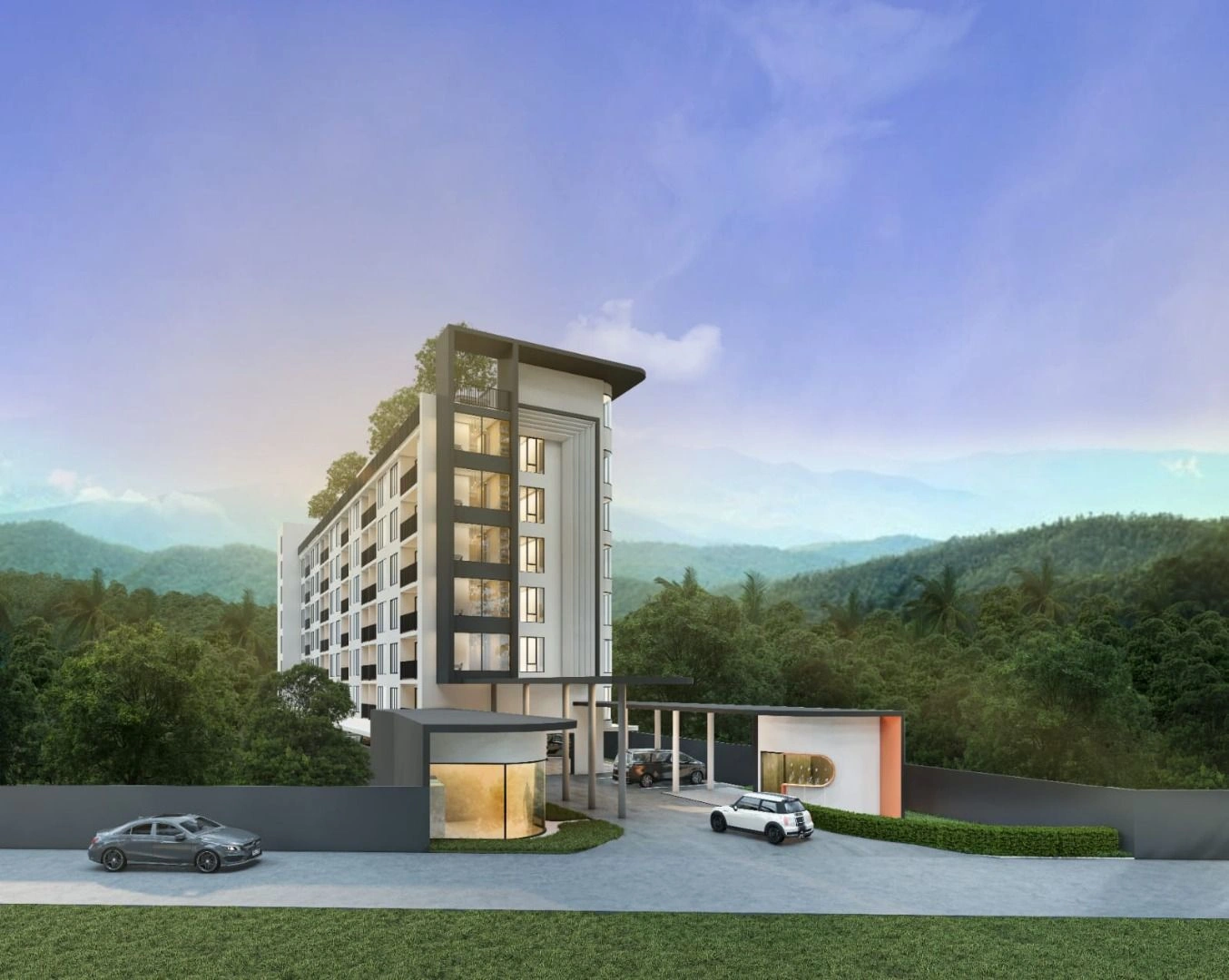 Complex just in 800 meters from Kamala Beach