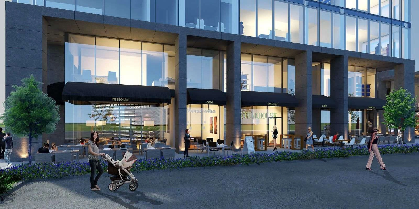 Multifunctional project in Istanbul city, Turkey