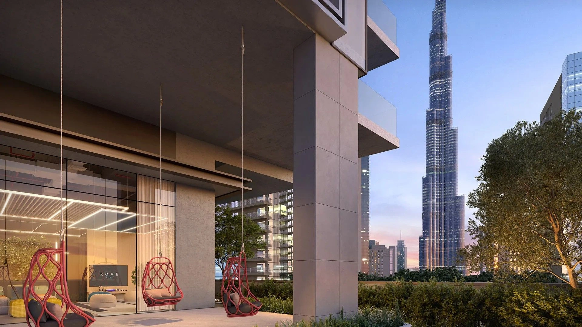Luxurious complex in heart of emirate Dubai