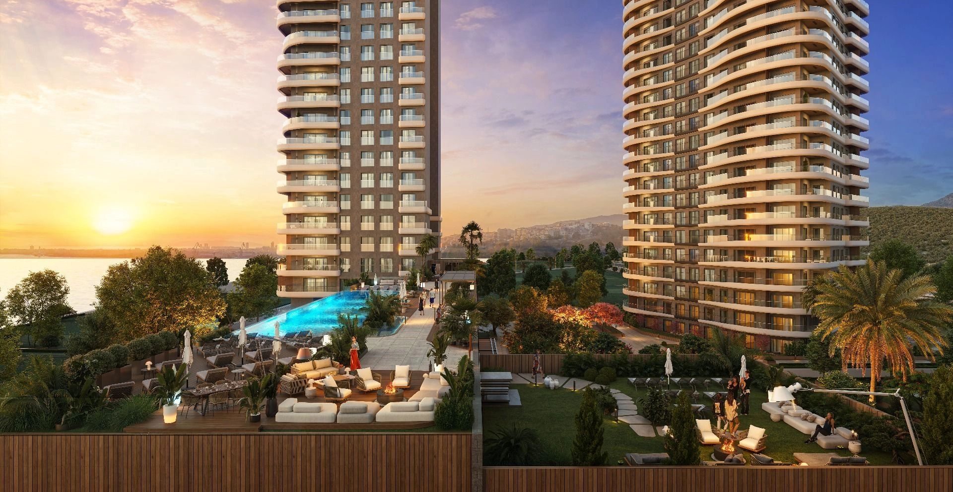 Nouveau complexe résidentiel haut de gamme à Izmir