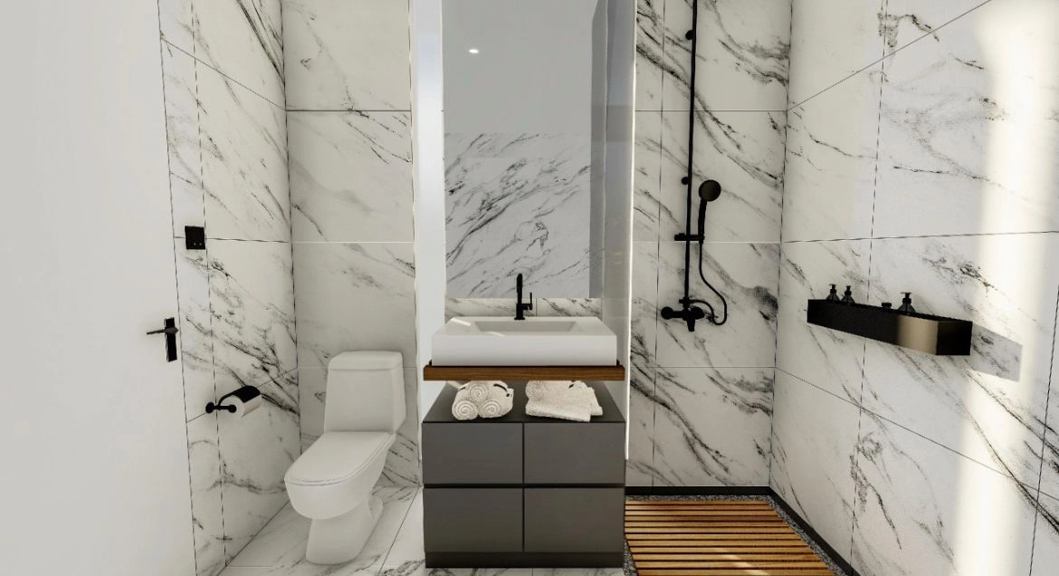 Ergonomic apartments in Canggu