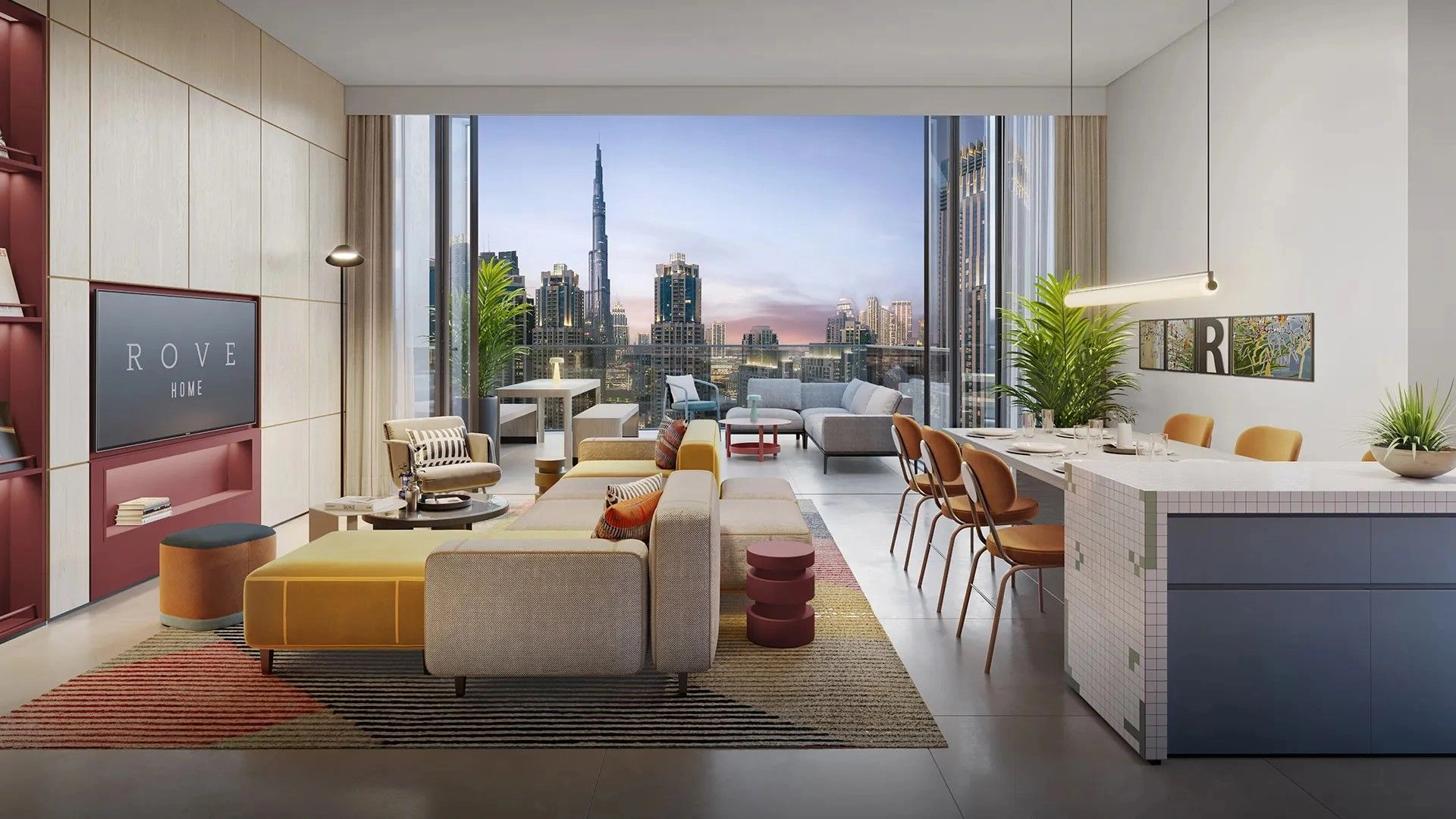 Luxurious complex in heart of emirate Dubai