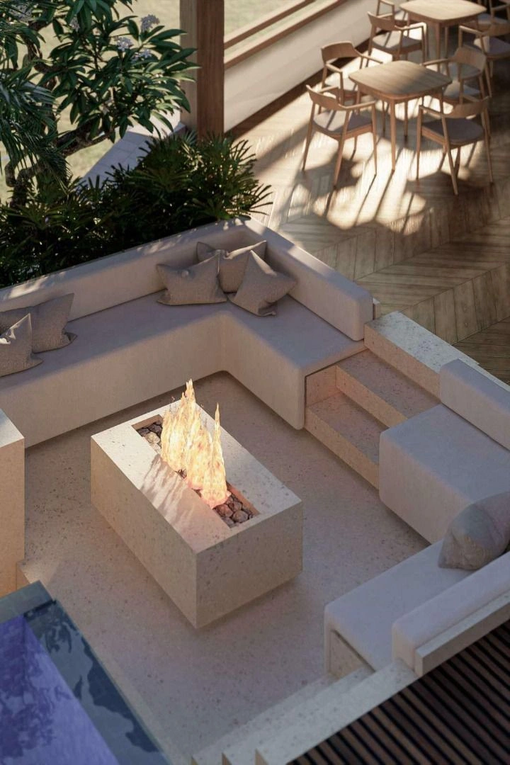 Canggu merkezde premium daireler kompleksi