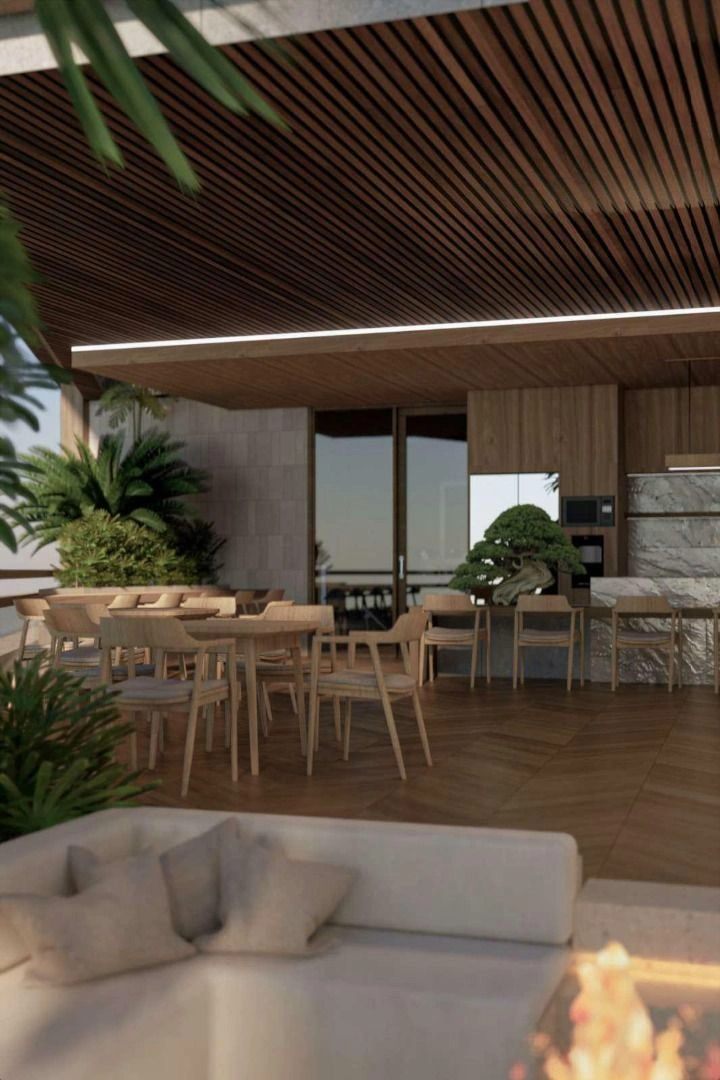 Canggu merkezde premium daireler kompleksi