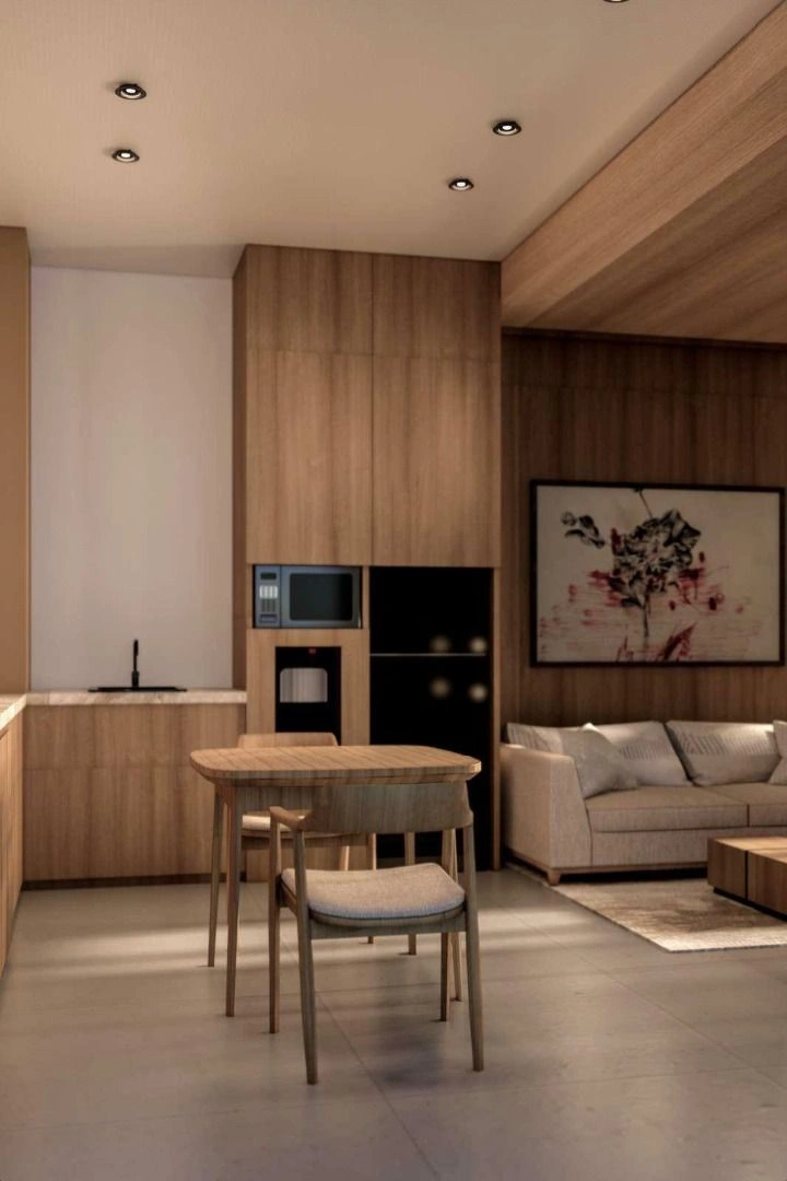 Canggu merkezde premium daireler kompleksi